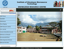Tablet Screenshot of library.ihbt.res.in
